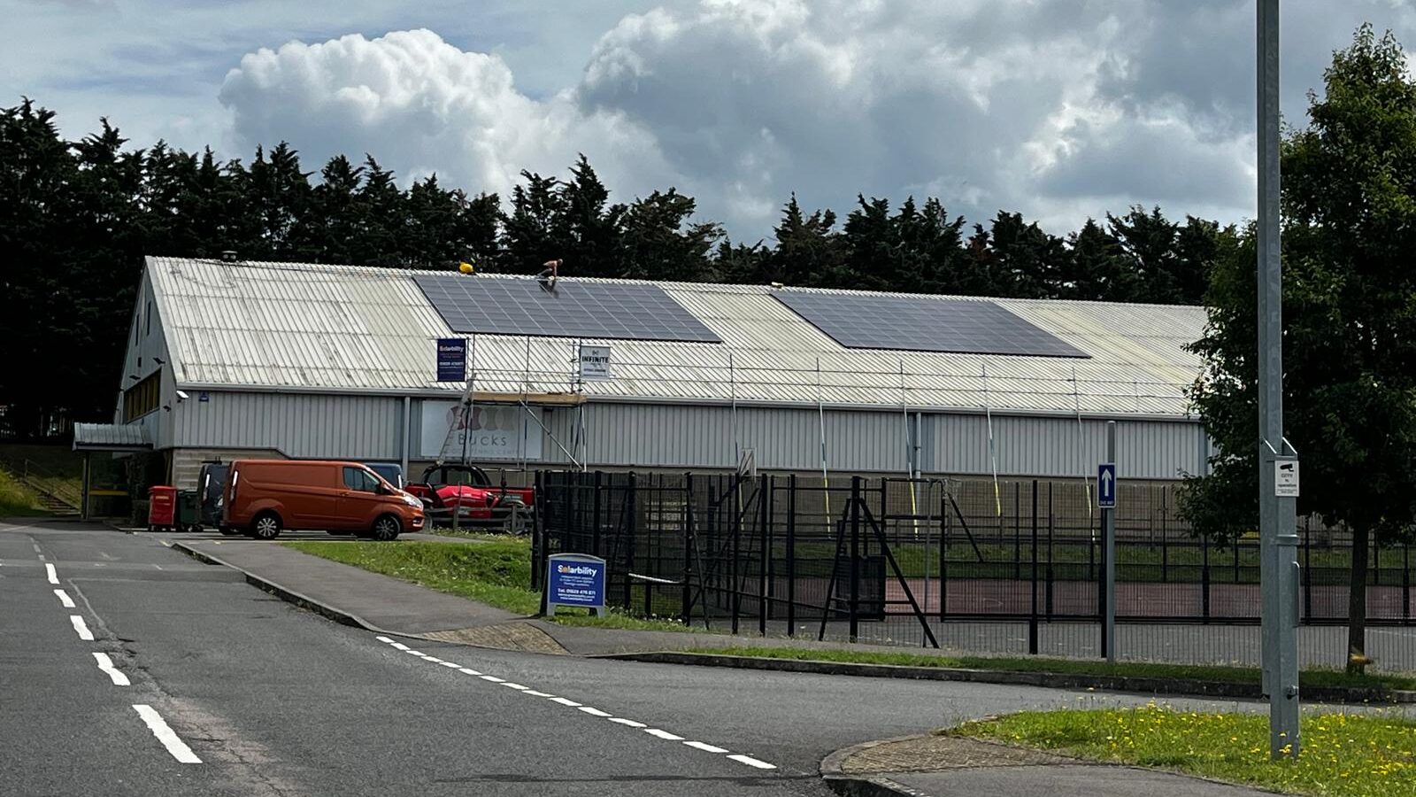 Bucks Indoor Tennis Centre receives an ACE installation